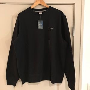 NEW Nike Fleece Crewneck Sweatshirt XL Black